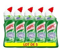 Gel WC - HARPIC - Fosses Septiques - Menthe - Lot de 5 - 750 ml