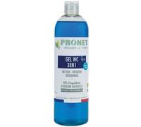 PRONET NATURE - Gel WC Détartrant Désodorisant - Nettoie, détartre, fait briller - Désodorise efficacement - 98% ingrédients naturels - Compatible fosse septique, WC broyeur - Fraicheur Marine - 500ml