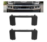 Gelacie Lot de 2 capuchons de boulon de crochet de remorquage pour pare-chocs avant compatibles avec Ford F250 F350 F450 F550 2017-2022 super résistant pour HC3B 17F751-AC, HC3B 17F751-AD, HC3Z17A900D