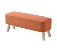 GELASIGE Banc à chaussures, tabouret à langer, tabouret de porte de maison, tabouret de canapé, tabouret long en bois massif, tabouret d'extrémité de lit, tabouret à chaussures, tabouret de chambre,