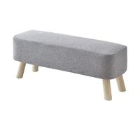 GELASIGE Banc à chaussures, tabouret à langer, tabouret de porte de maison, tabouret de canapé, tabouret long en bois massif, tabouret d'extrémité de lit, tabouret à chaussures, tabouret de chambre