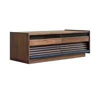 GELASIGE Table basse moderne et multifonctionnelle en bois nordique pour salon, table à thé simple et légère de luxe pour la maison Tables basses pour salon (140 cm)