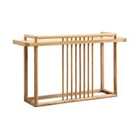 GELASIGE Table d'autel Chinois Table de Bar en Bois Massif, Table Simple, Table d'entrée, Table Rétro « God of Wealth », Table Hommage Mandir pour la Maison (B)