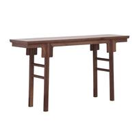 GELASIGE Table D'autel Console Zen en Bois massif Table for offres Autel bouddhiste de Style Chinois Table rétro Dieu de la richesse (Taille: 59 Pouces) Mandir pour La Maison