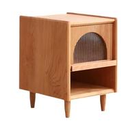GELASIGE Table de chevet de style nordique, table de chevet simple, table de chevet pour chambre à coucher, meuble de rangement, salon, canapé, table d'appoint pour chambre à coucher