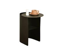 GELASIGE Table de chevet nordique minimaliste avec cadre en métal, table de chevet moderne pour salon, chambre à coucher, table de chevet, étagère de rangement, table d'appoint créative, tables
