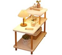 GELASIGE Table de chevet, petite étagère, salon, petite table basse, table d'appoint, chambre à coucher, table d'appoint pour chambre à coucher