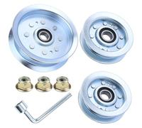 GELASKA Lot de 2 poulies de renvoi GY22172 avec poulie de renvoi GY20629 remplace John Deere GY20067, GY20110, GY20629, GY22082, GY20110, 332521B, MTD 756-05034, 756-0500 90A, Oregon sur 78-133,