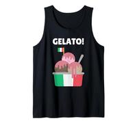 Gelato ! Amateurs de glaces drôles en Italie Débardeur