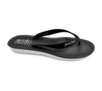 Gelato Arcobaleno Tong Femme Noir Taille 39-40 1 Paire