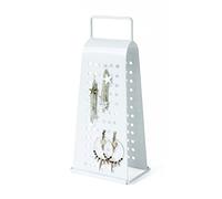 Gelco 3467937095610 Recup Support à Bijoux Métal Blanc 9x11.5x26 cm