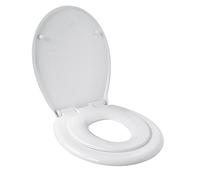 Gelco Design Abattant Bambino 707997 Lunette enfant intégrée déclipsable descente progressive Blanc