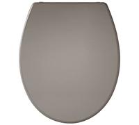 Abattant Presto Taupe - Thermodur - Fixation par le dessus - Antibactérien