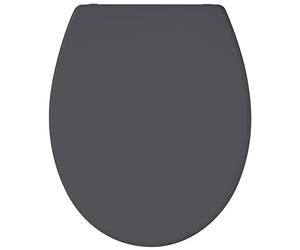 Gelco Design 708628 Soft Close Duro Presto Abattant Gris