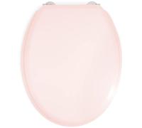Gelco Design Abattant WC Dolce - charnières inox, bois moulé - Rose crystal
