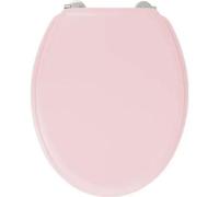 Gelco Design Abattant WC Dolce - charnières inox, bois moulé - Rose crystal
