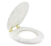 GELCO DESIGN abattant WC MDF massa Blanc