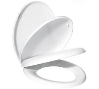 GELCO DESIGN abattant WC Plastique Frein Secret Blanc