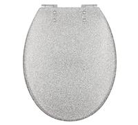 Abattant WC - GELCO DESIGN - Frein de chute magnétique - Gris pailleté