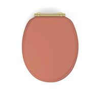 Abattant wc samba mdf terracota déclipsable soft close