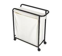 Gelco Design Panier à Linge Boston métal Noir/Beige