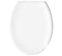 Gelco Design - Siège de toilette couleur, polypropylène, blanc, 43 x 37 x 4 cm