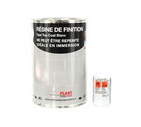 Gelcoat de finition Soloplast blanc 1kg avec durcisseur