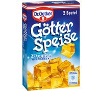 Gelée au goût de citron Dr. Oetker rafraîchissante et délicieuse 25g