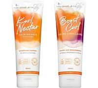 Gelée Capillaire Boost Curl et Leave-in Kurl Nectar 2x250 ml | Hydratation, Définition & Anti-Frisottis pour Cheveux Ondulés, Bouclés, Frisés et Crépus - Formule Naturelle Haute Nutrition