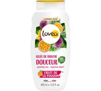 Gelée De Douche - Extrait De Fruit De La Passion - Mousse Fine & Onctueuse - 96% D'origine Naturelle - Ph Neutre - Sans Sulfate - Fabriqué En France - 400 Ml