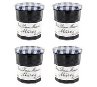 Gelée de Mures 370g - Lot de 4 Pots - Recette Maison Authentique - Idéal Petit Déjeuner & Pâtisserie