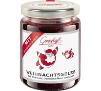 Gelée de Noël Grashoff au rhum goût fruité et sucré 250g