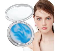 Gelée de poudre fixatrice - Poudre libre de maquillage pour le visage, outil de maquillage de beauté pour filles, dames avec une couverture complète longue durée, facile à appliquer, accessoire pour f