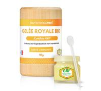 Gelée Royale Bio 10g (Souche Pure & Pot Premium) Vitalité & Immunité Naturelle