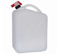 Geli 205-02005 Bidon d'eau, 20 litres, avec robinet, blanc
