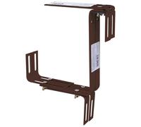 Geli 39813 000 08 Support pour caissettes à fleurs forme C, brun (1 paire)