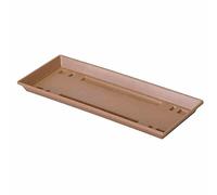 Geli 804 060 06 Soucoupe rectangulaire pour Standard, 60 x 15.50 cm Terracotta