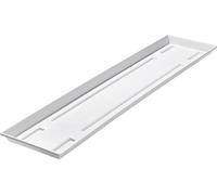 Geli Bac à fleurs Soucoupe 100cm Blanc - Plastique