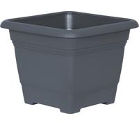 Geli Bac à plantes NORA Anthracite 33 cm carré - plastique