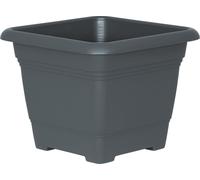 Geli Bac à plantes NORA Anthracite 40 cm carré - plastique