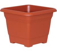 Geli Bac à plantes NORA Terracotta 40 cm carré - plastique