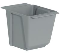 Geli Bac à plantes pour europalettes EASY gris 10 cm - plastique