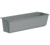 Easy Pot de fleurs en plastique pour palettes européennes 36,8 x 9 x 9,5 cm