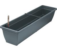 Geli Balconnière AQUA TOSCANA Anthracite 80 cm avec système d'arrosage - plastique