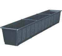 Geli Balconnière STANDARD Anthracite avec structure en bois 100 cm - plastique