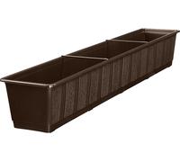 Geli Balconnière STANDARD brun avec structure en bois 100 cm - plastique