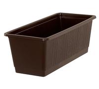 Geli Balconnière STANDARD brun avec structure en bois 40 cm - plastique