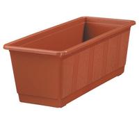 Geli Balconnière STANDARD Terracotta avec structure en bois 40 cm - plastique