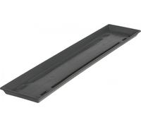 Geli Soucoupe pour caisse de balcon STANDARD Anthracite 100 cm - plastique
