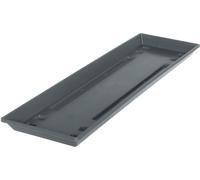 Geli Soucoupe pour caisse de balcon STANDARD Anthracite 50 cm - plastique